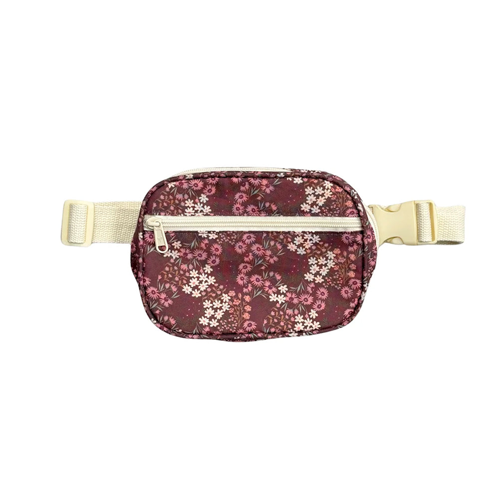 Babysprouts Cluster Garden Floral Girls Mini Belt Bag