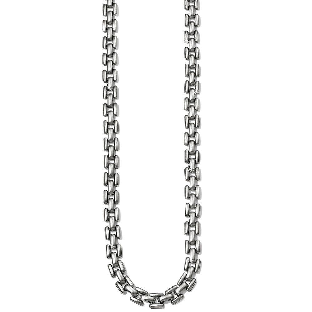Brighton Athena Silver Chain Necklace