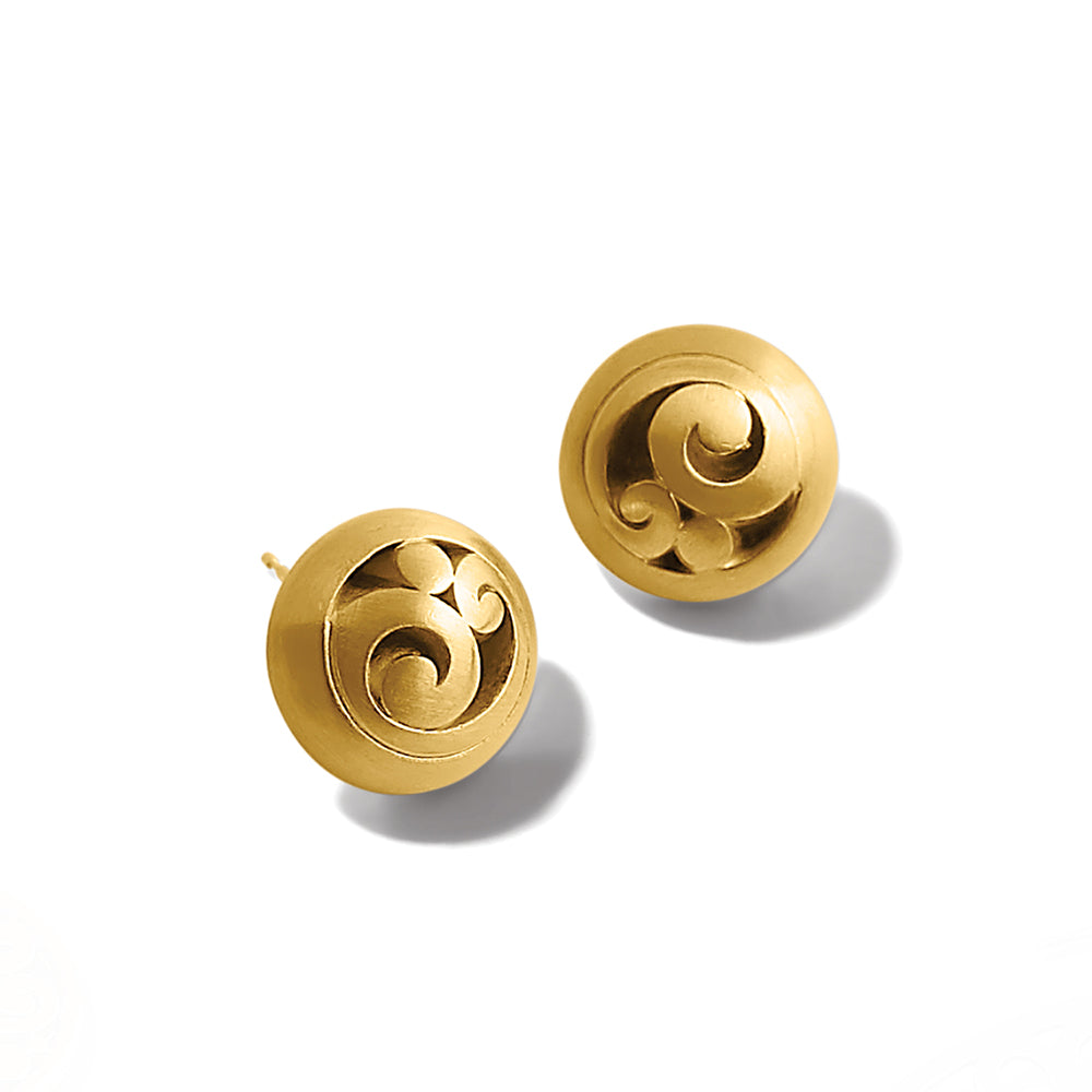 Brighton Contempo Gold Post Earrings