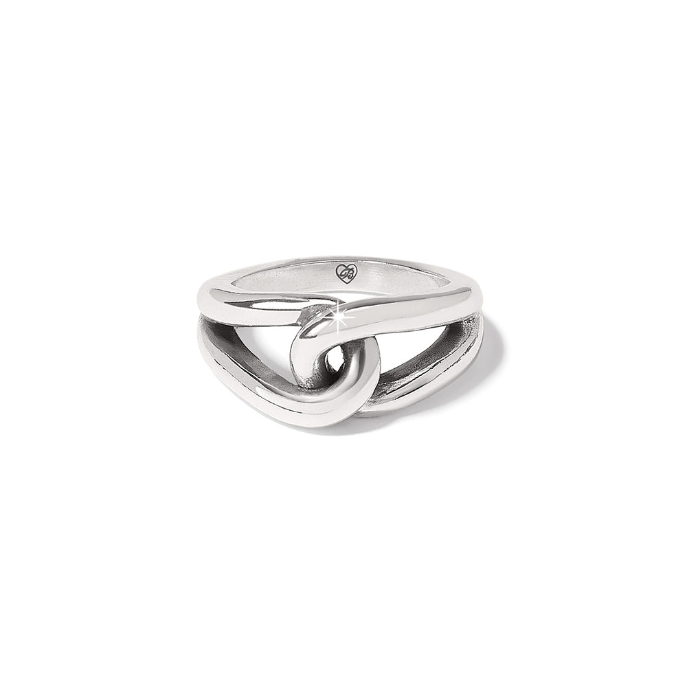 Brighton Interlok Curve Ring