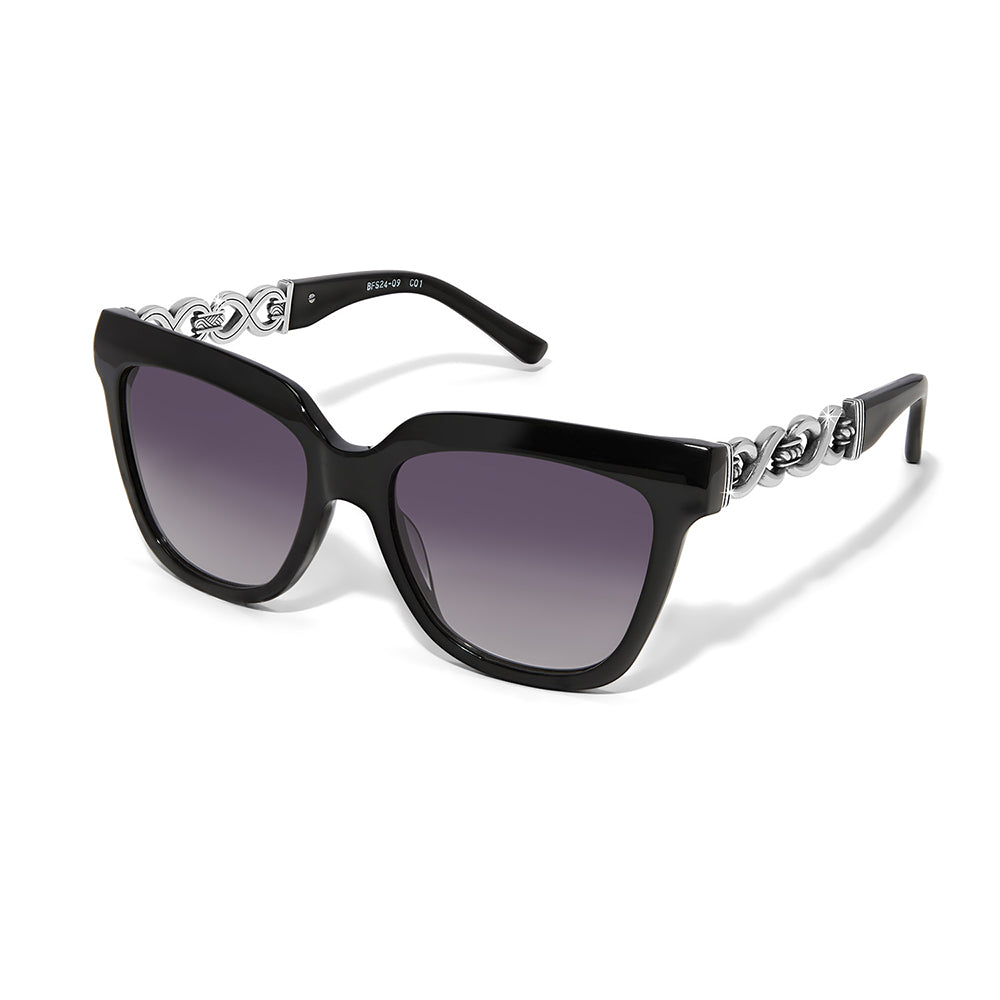 Brighton Interlok Infinity Midnight Sunglasses