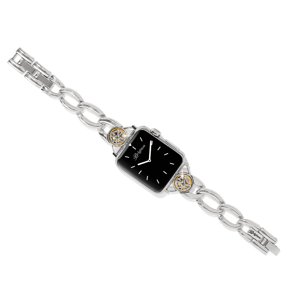 Brighton Interlok Noir 2 Tone Watch Band