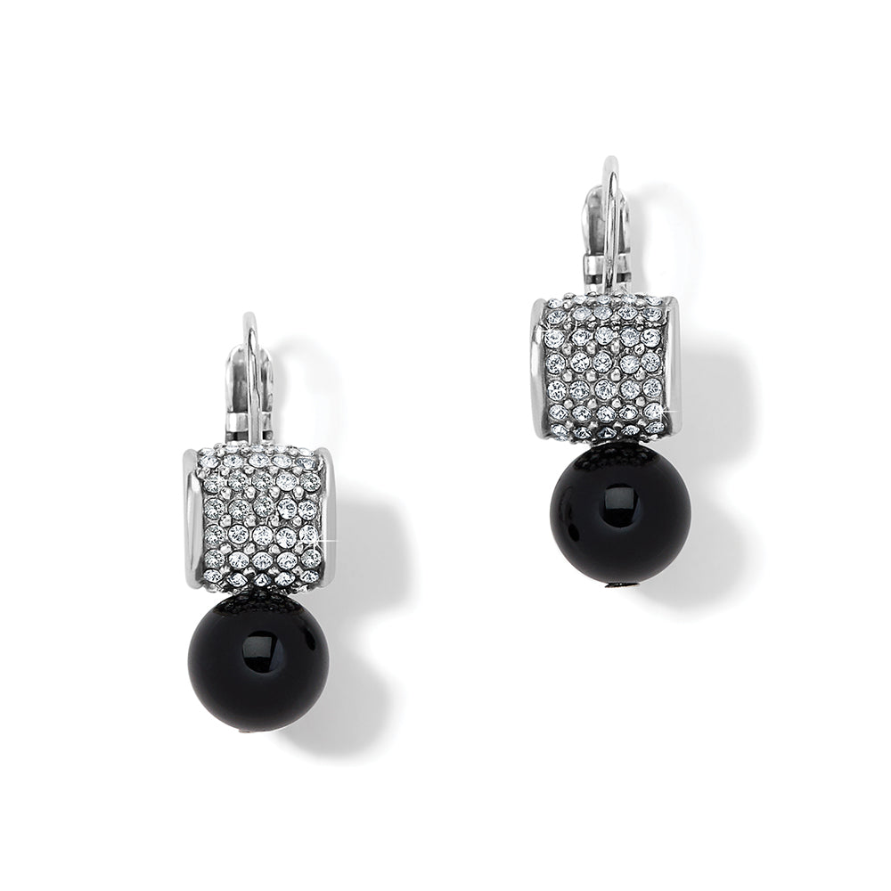 Brighton Meridian Black Pearl Earrings