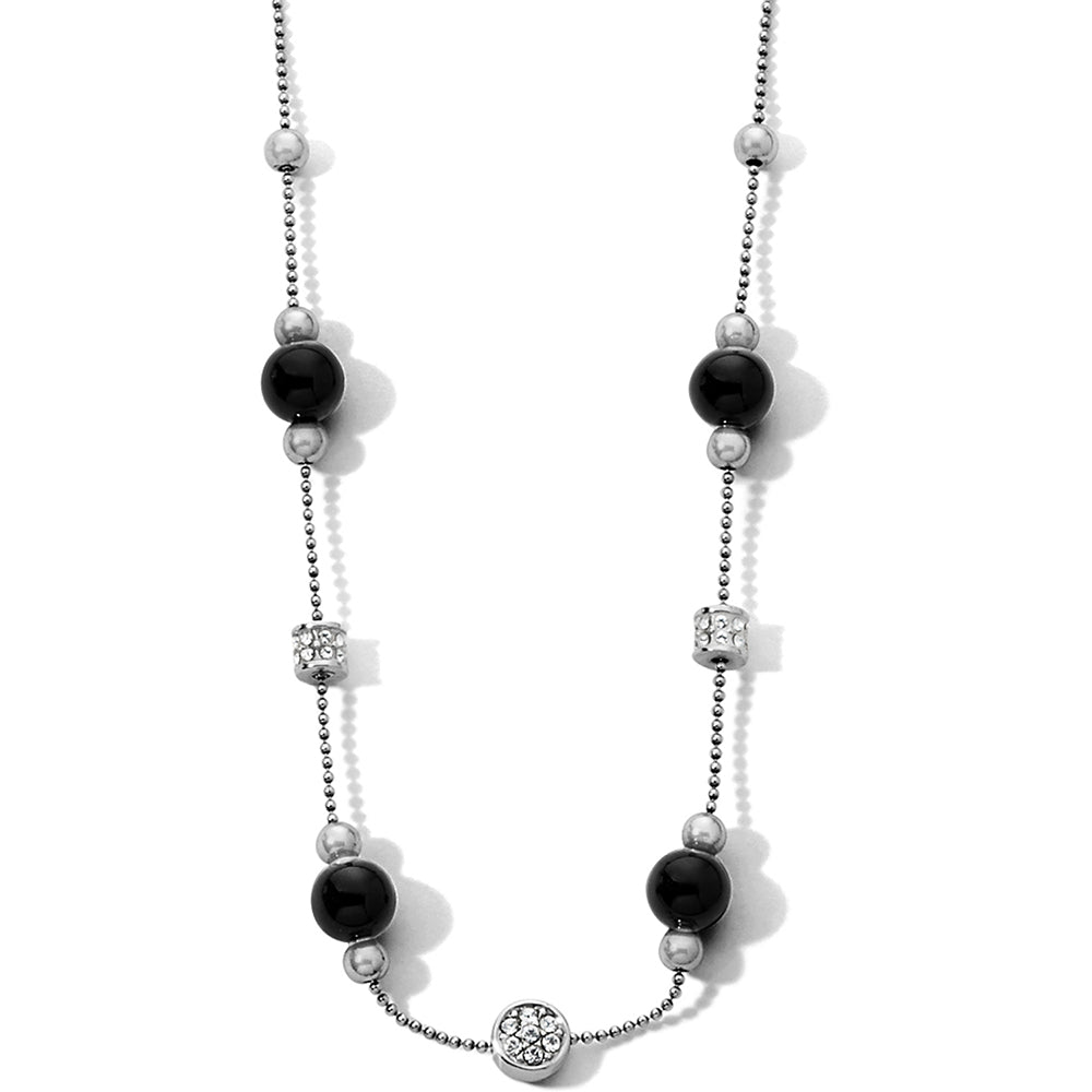 Brighton Meridian Prime Black Stone Necklace