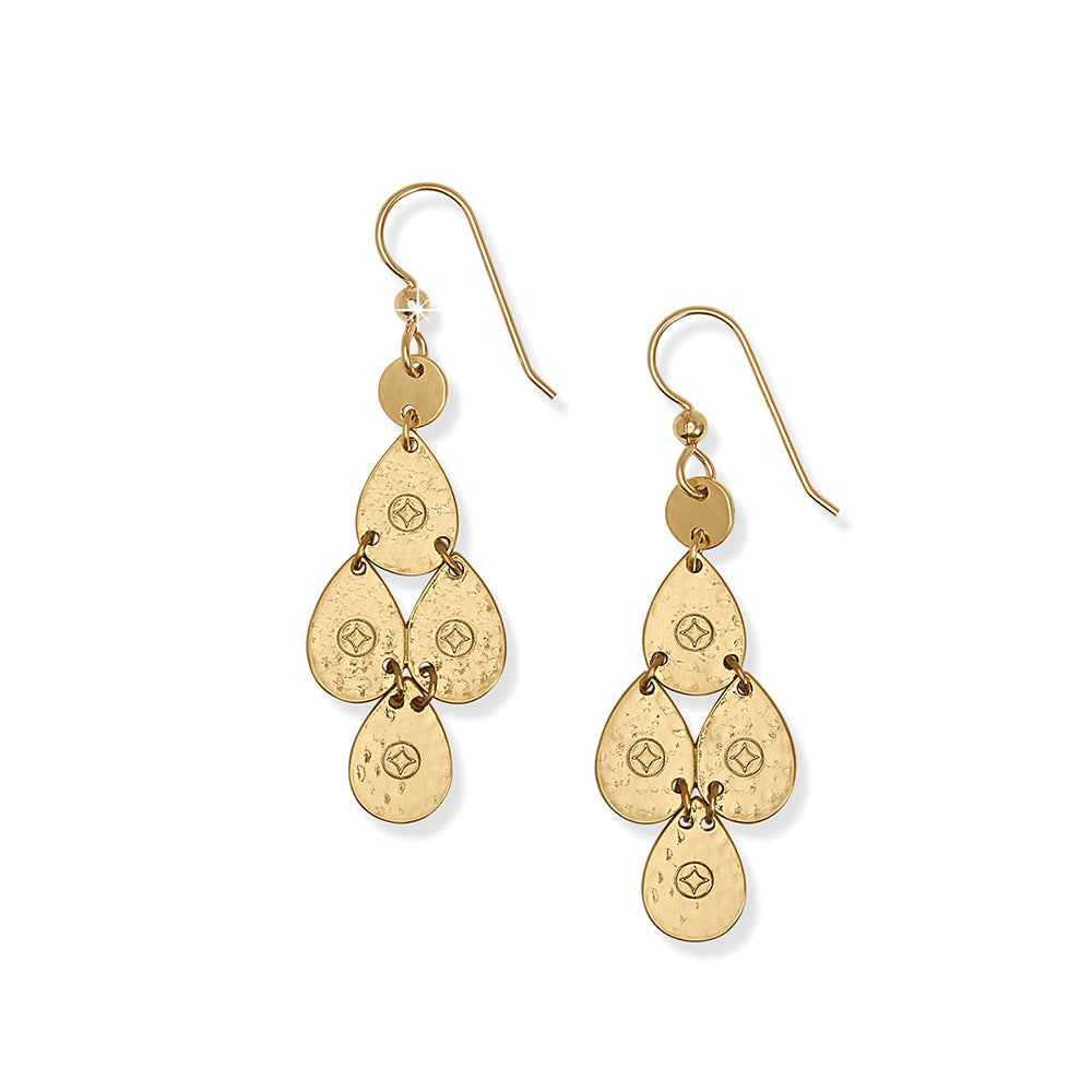 Brighton Palm Canyon Small Teardrop Gold Earring
