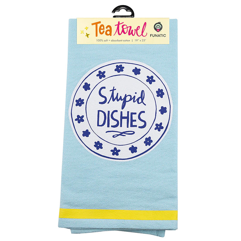 Stupid Dishes Towel