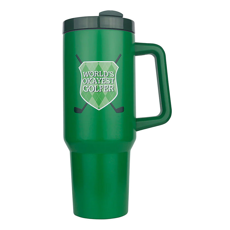 40 Oz Mug: World'S Okayest Golfer