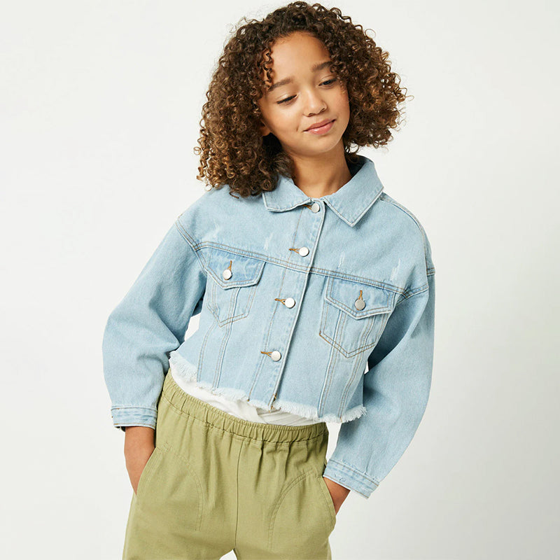 Hayden La Cropped Denim Jacket