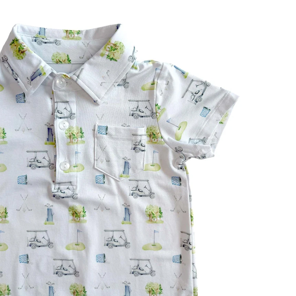 Lev Baby Walter Polo Romper