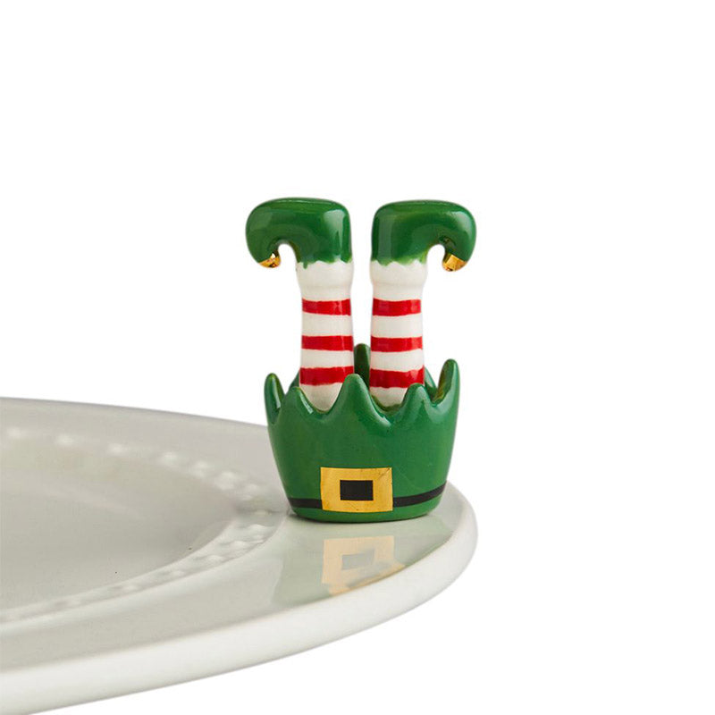 Jingle Toes Elf Feet Mini by Nora Fleming