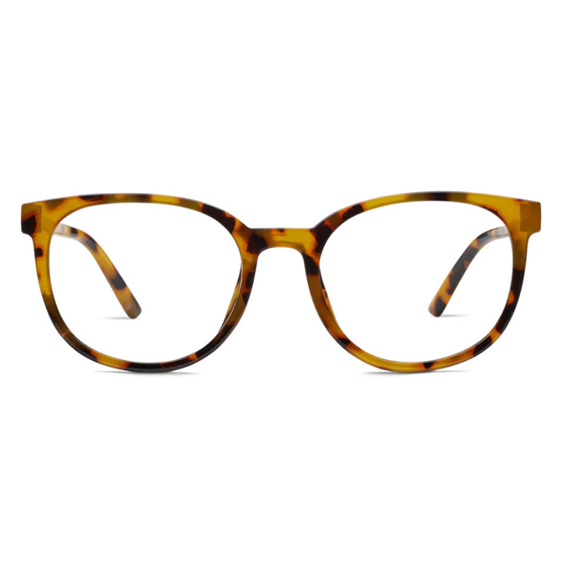 Brown tortoise shell reading glasses