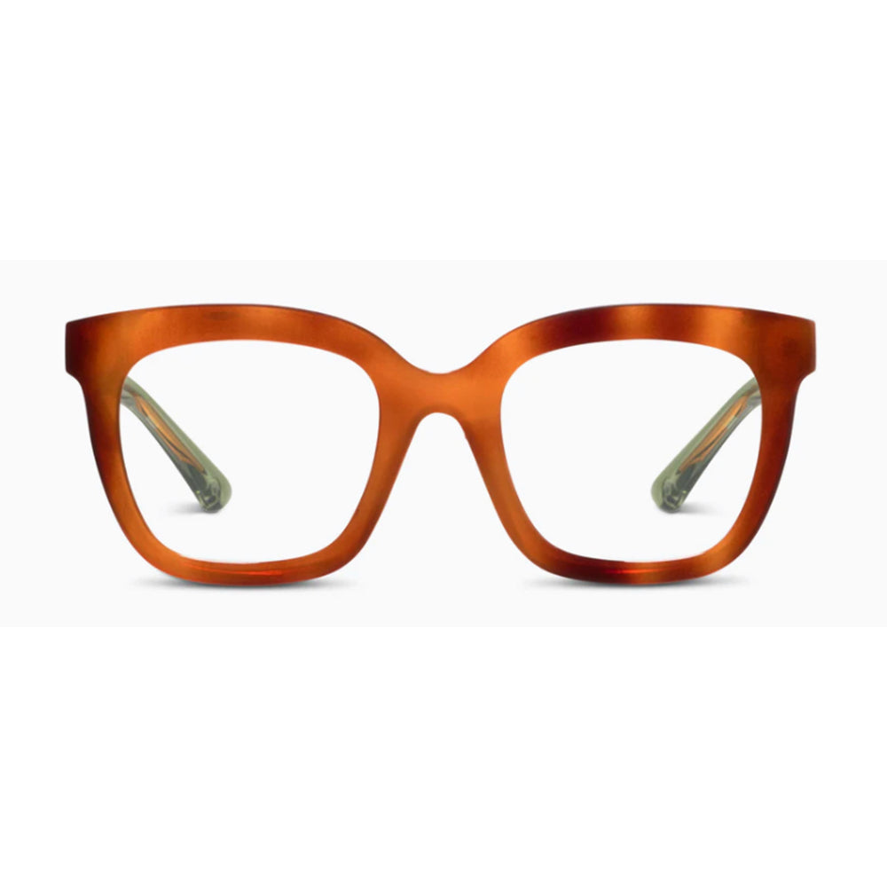Peepers Fanfare Blonde Tortoise/Green Readers