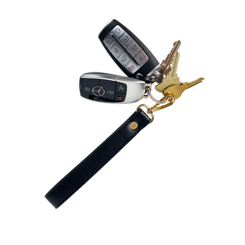 Wristlet strap on white background