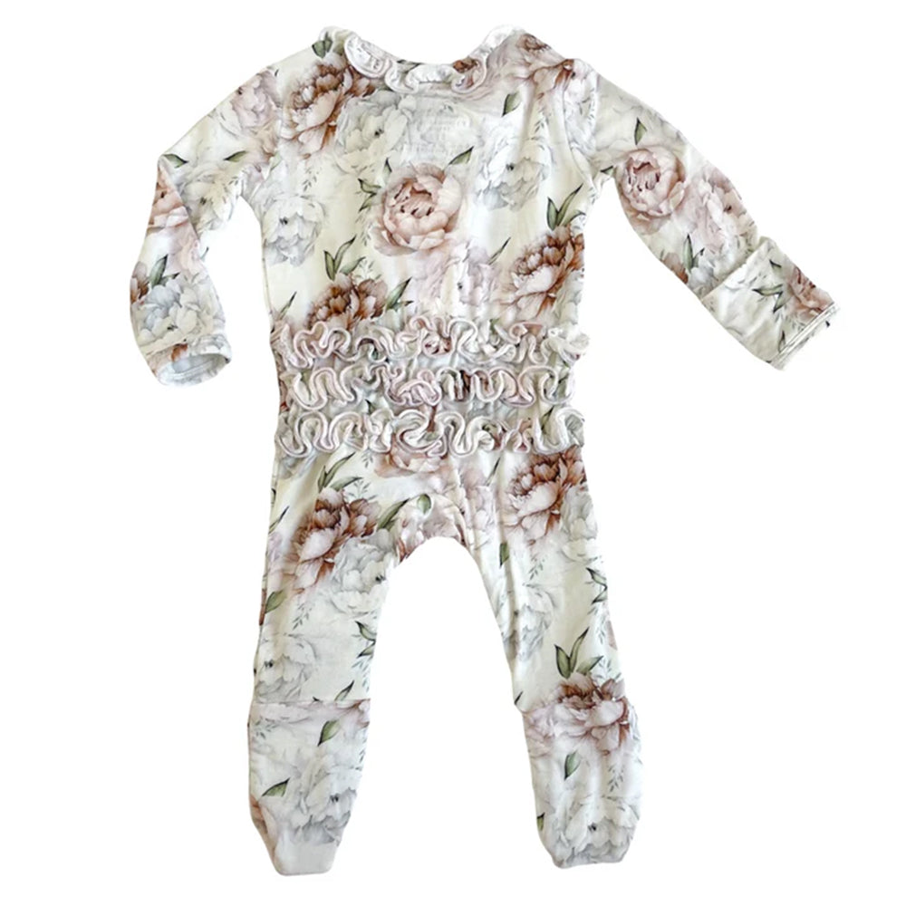 Rockin' Royalty Floral Dream Footie