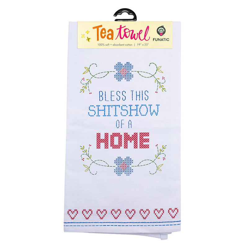 Bless This S**t Show Of A Home Towel