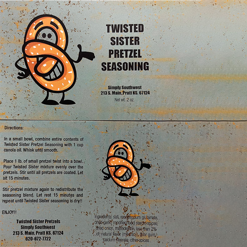 Twisted Sister Pretzel Seasoning