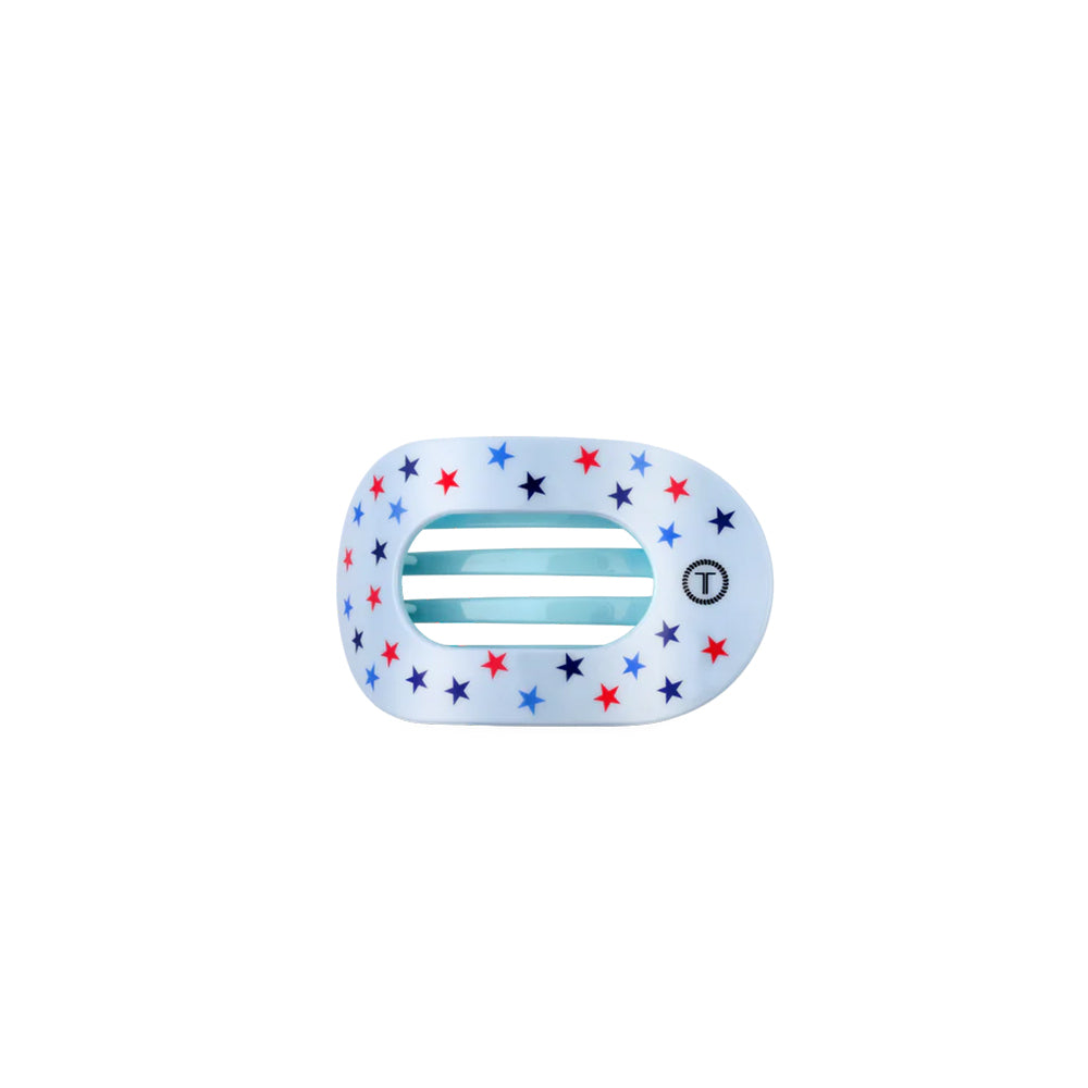 hair clip with star pattern on a white background