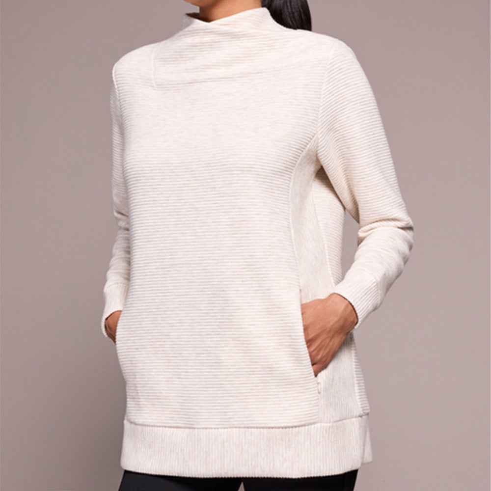 Tribal Clothing Co Long Sleeve Tunic W/Invisible Pockets-Sandstone