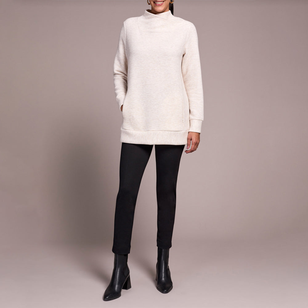 Tribal Clothing Co Long Sleeve Tunic W/Invisible Pockets-Sandstone