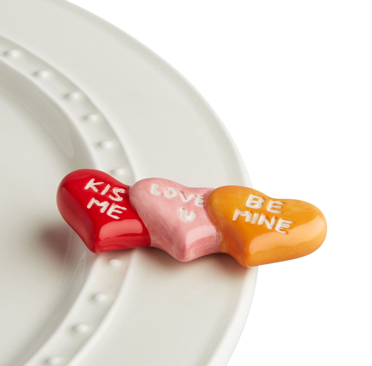 Nora Fleming Conversation Hearts Mini