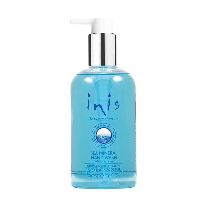 Inis Sea mineral hand wash with pump.