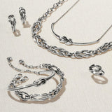 Brighton Interlok Harmony Hoop Earrings