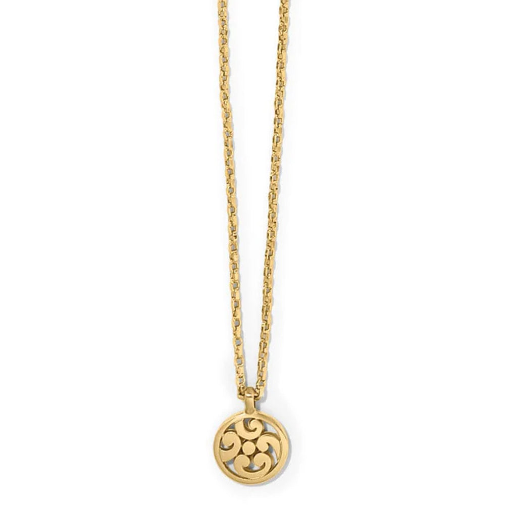 Brighton Contempo Medallion Petite Necklace