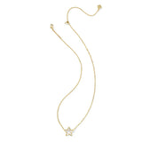 Kendra Scott Cassidy Gold Short Pendant Necklace Ivory Mother of Pearl