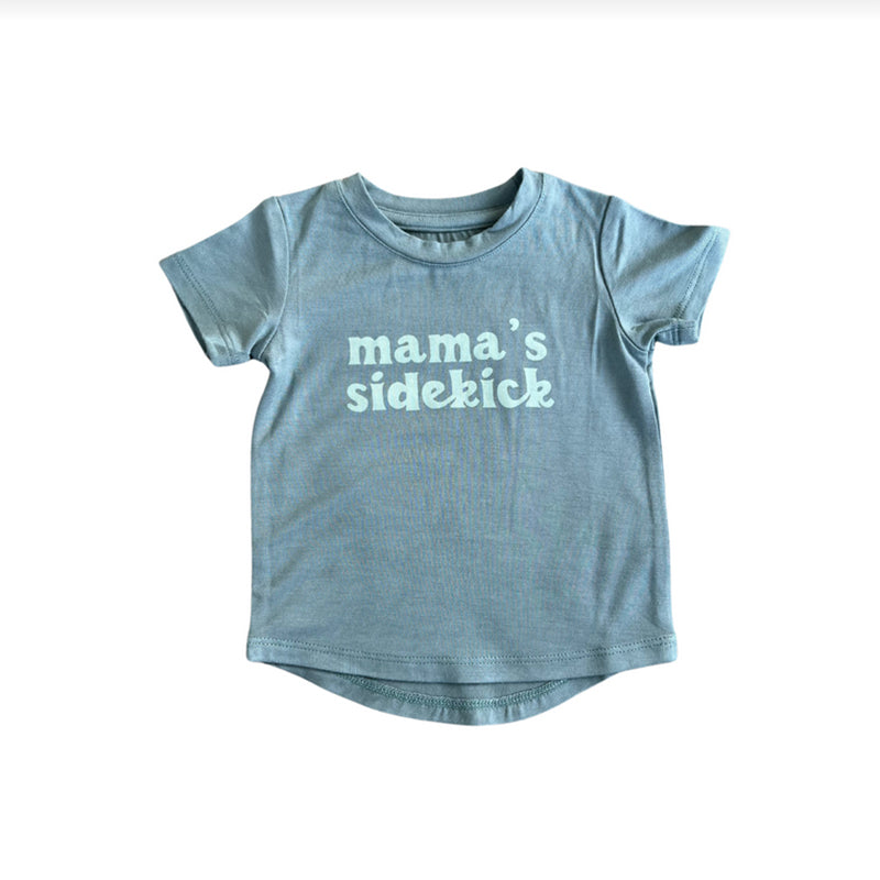 Babysprouts Clothing Mama's Sidekick Boy's Short Sleeve Tee
