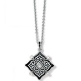 Decorative pendant necklace on a white background