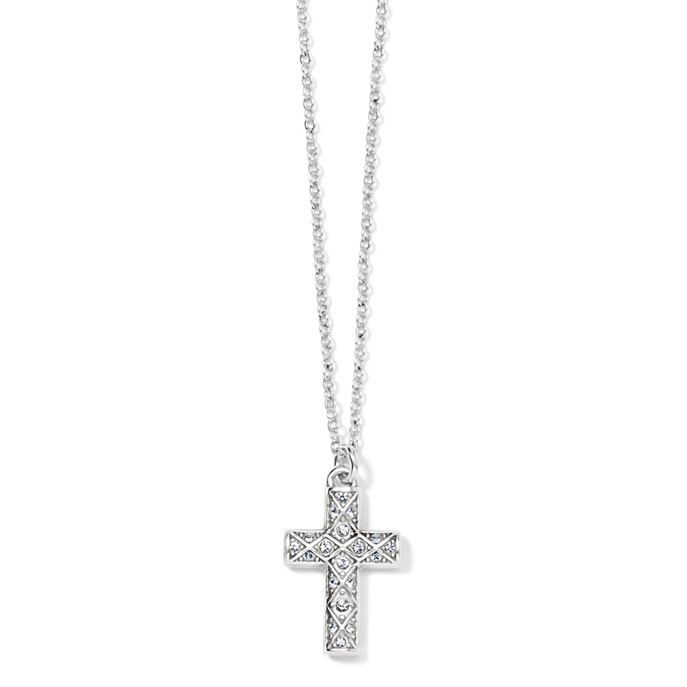 Brighton Diamond Cross Necklace