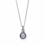 Brighton Halo Gemma Petite Teardrop Crystal Necklace