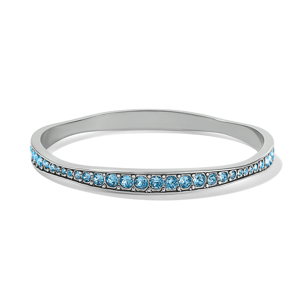 Brighton Light Hearted Aqua Bangle