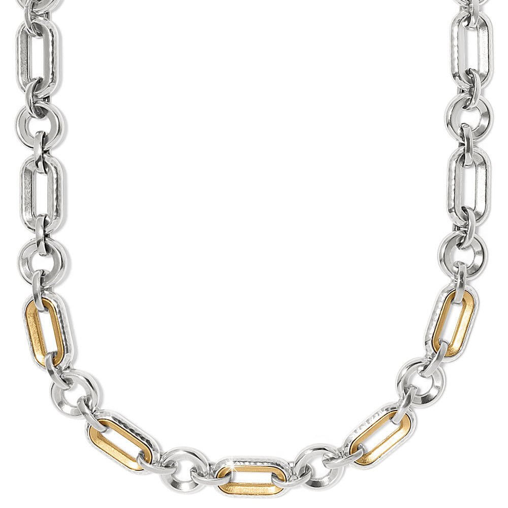 Brighton Medici Two Tone Link Necklace