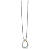 Necklace with a unique pendant on a white background