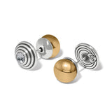 Brighton Meridian Etage II Silver Round Post Earrings
