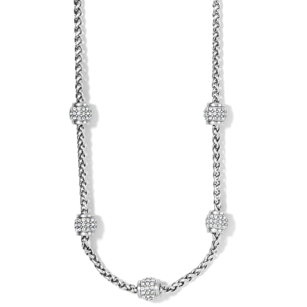 Brighton Meridian Petite Short Silver Necklace