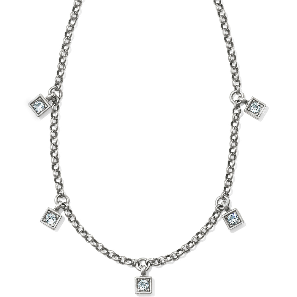 Brighton Meridian Zenith Station Silver Necklace