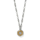 Necklace with a star-shaped pendant on a white background