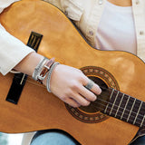 Person playing an acoustic guitar with close-up of hand and guitar body