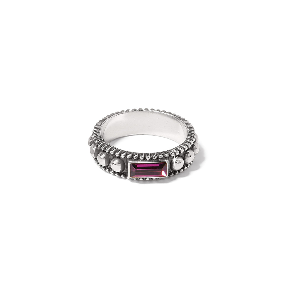 Brighton Pretty Tough Gem Amethyst Ring