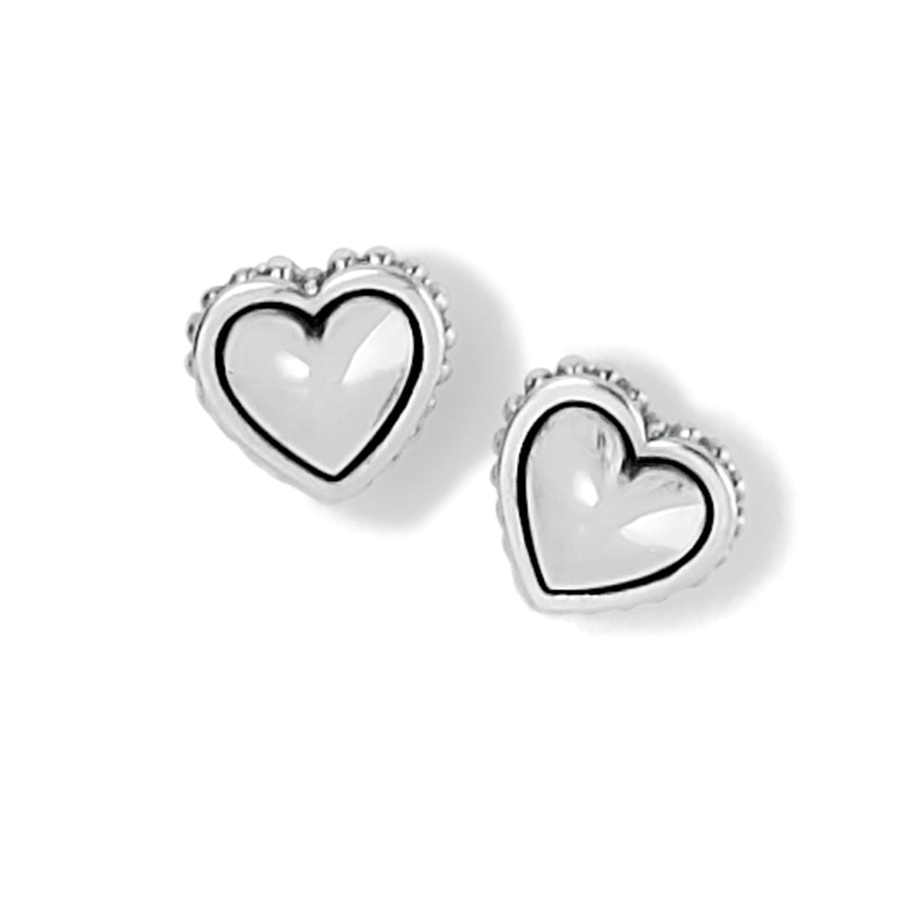 Brighton Pretty Tough Heart Post Earrings