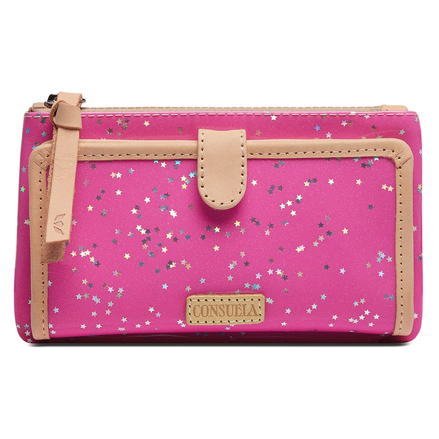 Consuela Slim Wallet Berry