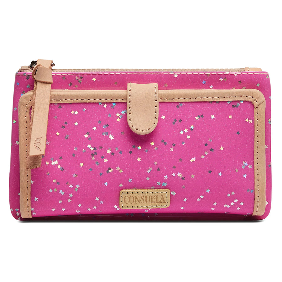 Consuela Slim Wallet Berry