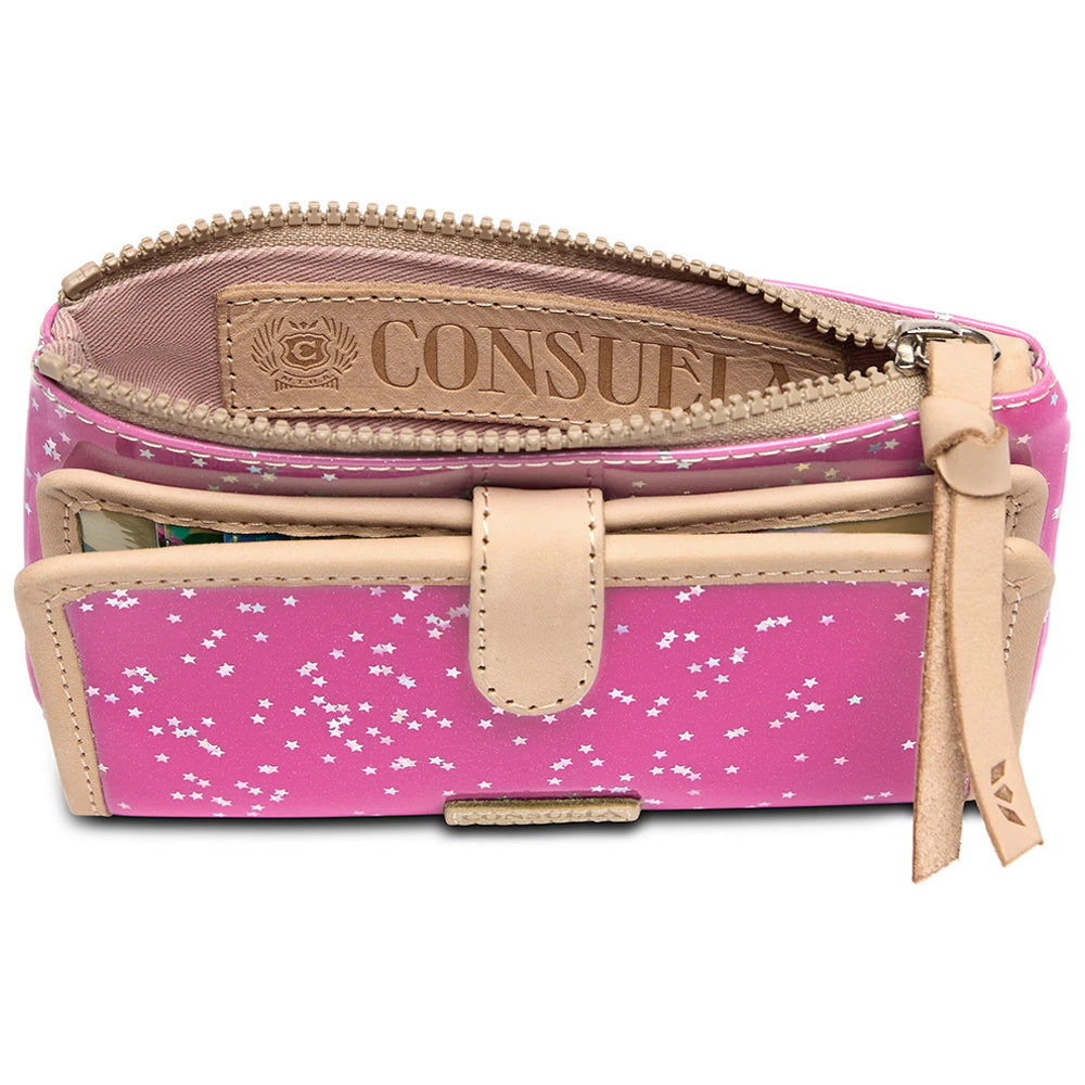 Consuela Slim Wallet Berry