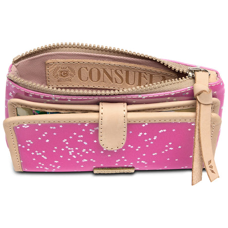 Consuela Slim Wallet Berry