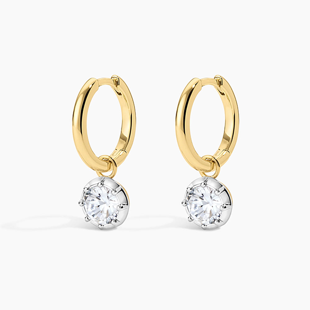 Electric Picks Harlow Hoops in lustrous gold
