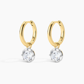 Electric Picks Harlow Hoops in lustrous gold