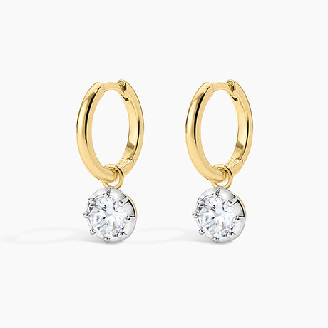 Electric Picks Harlow Hoops in lustrous gold