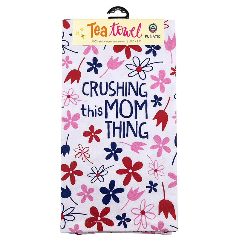 Crushing This Mom Thing Towel